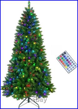 9 ft Prelit Artificia Christmas Tree with 620 Multi-Color Changing RGB LED Light