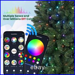 9 ft Prelit Artificia Christmas Tree with 620 Multi-Color Changing RGB LED Light