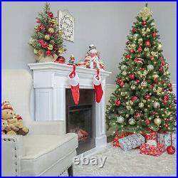 9ft Christmas Tree with 650 LED Lights Artificial Tree for Holiday Decoration