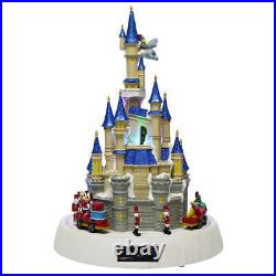 Animated Disney Holiday Castle with Parade, Music Lamp with Lights