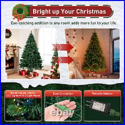 Artificial Christmas Tree 550 LEDs with Remote Control Xmas Tree Light Decor 7.5ft