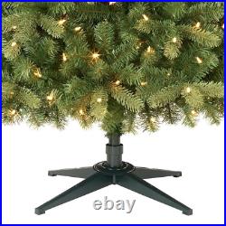 Artificial Christmas Tree 9' Spruce LED Pre-Lit 600 Color Changing Mini Lights