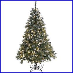 Artificial Christmas Tree Pinecone Painted Christmas Tree With Lights Classic