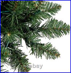 Artificial Christmas Tree Pre-Lit 4.5ft with Warm White LED Lights Xmas Decocation
