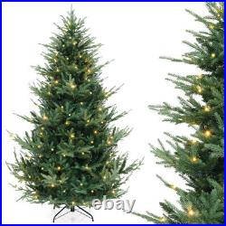 Artificial Christmas Tree with Branch Tips and Warm White LED Lights Artificial Christmas Tree with Branch Tips and Warm White LED Lights
