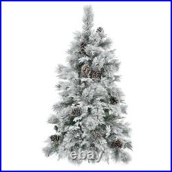 Artificial Christmas Tree with LED Lights / Snow Flocked / Pre Lit Fiber Optic Artificial Christmas Tree with LED Lights / Snow Flocked / Pre Lit Fiber Optic