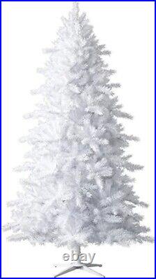 Artificial Christmas tree 7 foot white treetopia defective LED