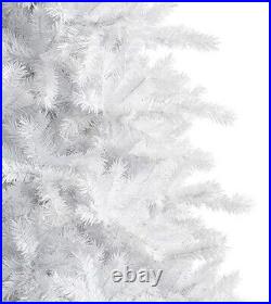 Artificial Christmas tree 7 foot white treetopia defective LED