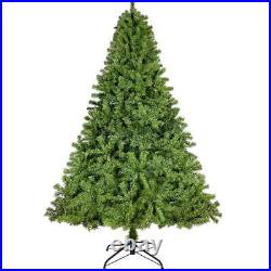 Artificial Fir 7.5FT Christmas Tree with 350 LED Lights and Lush Branch Tips