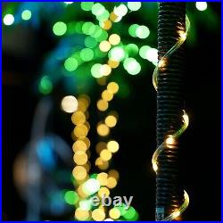 Artificial Palm Tree Christmas Tree 7Ft 3Trunks 260LED Lighted Simulation Tro Artificial Palm Tree Christmas Tree 7Ft 3Trunks 260LED Lighted Simulation Tro