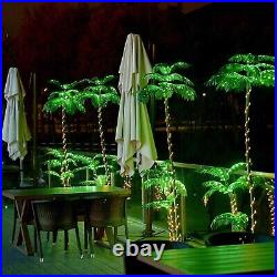 Artificial Palm Tree Christmas Tree 7Ft 3Trunks 260LED Lighted Simulation Tro Artificial Palm Tree Christmas Tree 7Ft 3Trunks 260LED Lighted Simulation Tro