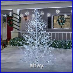 Artificial Spruce Christmas Tree7.5 Ft W Inter Spruce LED Christmas Tree