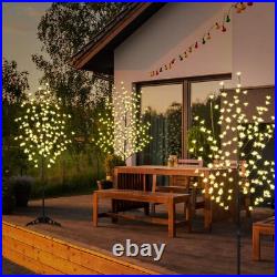 Artificial Tree Light Lamp for Bedroom Living Room Party Indoor Outdoor Decor