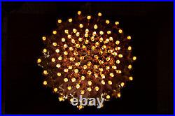 Atlantic Mold Volcano Lava Ceramic Christmas Tree Pink & Gold with Clear Lights Atlantic Mold Volcano Lava Ceramic Christmas Tree Pink & Gold with Clear Lights