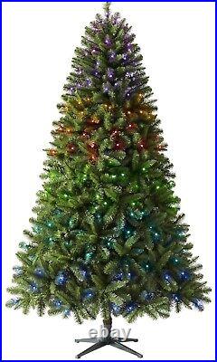 BRAND NEW TWINKLY App Control RBG 7.5ft Prelit Tree with LED Lights