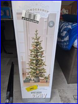 Balsam Fir LED Pre-Lit Christmas Tree WONDERSHOP NEW UNOPENED