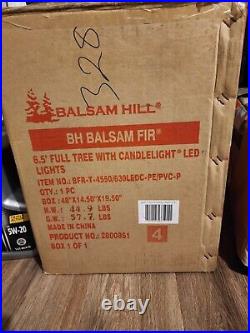 Balsam Hill BH Balsam Fir, 6.5' tree LED Candlelight lights