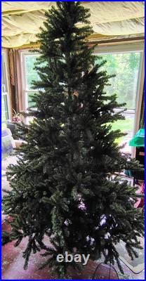 Balsam Hill Christmas Tree Blue Spruce 7' with Storage Bag and Lights