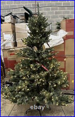 Balsam Hill Classic Blue Spruce Christmas Tree 6.5 ft Candlelight RETURN