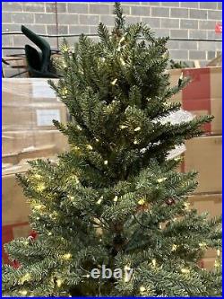 Balsam Hill Classic Blue Spruce Christmas Tree 6.5 ft Candlelight RETURN