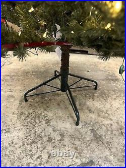 Balsam Hill Classic Blue Spruce Christmas Tree 6.5 ft Candlelight RETURN