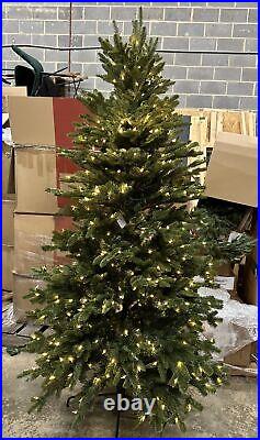 Balsam Hill Fraser Fir Narrow Christmas Tree 7.5 ft Candlelight LED Open $899 Balsam Hill Fraser Fir Narrow Christmas Tree 7.5 ft Candlelight LED Open $899