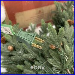 Balsam Hill Greenwich Estate Pine 3' Tree Set with Candlelight LED Lights 2 Trees