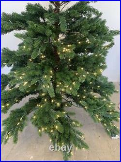 Balsam Hill LIGHT ISSUE Read 6' Biltmore Spruce Candlelight LED Open Box 2808277