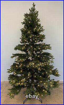 Balsam Hill Saratoga Spruce Candlelight 6' Christmas Tree (Some LIGHTS OUT)