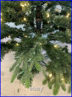 Balsam Hill Saratoga Spruce Candlelight 6' Christmas Tree (Some LIGHTS OUT)