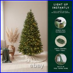 Balsam Hill Silverado Slim Artificial Christmas Tree (6ft Prelit) Hearth Fir