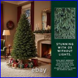 Balsam Hill Silverado Slim Artificial Christmas Tree (6ft Prelit) Hearth Fir