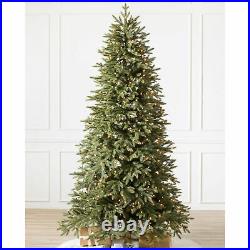 Balsam Hill Stratford Spruce 7.5 Foot Christmas Tree with White Lights (Open Box)