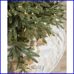Balsam Hill Stratford Spruce 7.5 Foot Christmas Tree with White Lights (Used)