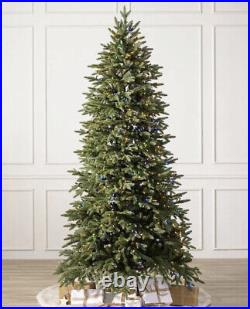 Balsam Hill Stratford Spruce Christmas Tree 6.5ft Color And Clear Lights