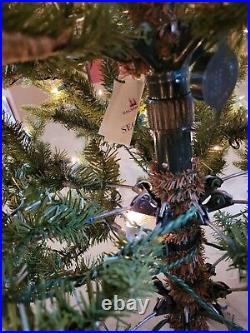 Balsam Hill artificial christmas tree calistoga fir 6.5 foot clear lights