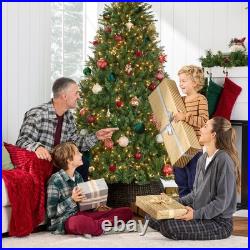 Best Choice Products Douglas Fir Christmas Tree 4.5ft Pre-lit Warm White Lights