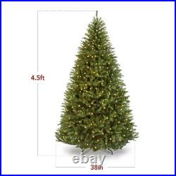 Best Choice Products Douglas Fir Christmas Tree 4.5ft Pre-lit Warm White Lights