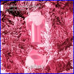 Best Choice Products Lighted Aspen Christmas Tree, 4.5Ft Flocked Artifical Noble