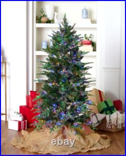 Bethlehem Lights Blue Spruce Micro-LED Christmas Tree-5ft-Remote-Storage Bag-NIB