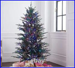 Bethlehem Lights Christmas Tree 5' Micro LED Blue Spruce Pre Lit with Storage Bag