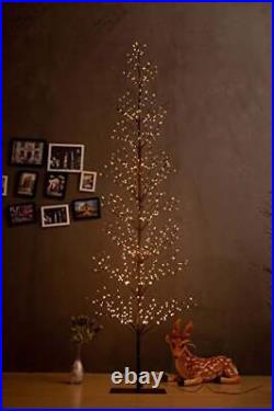 Birch Tree Light 7 Feet 736L LED Artificial Tree Christmas 7 FT Warm 736l