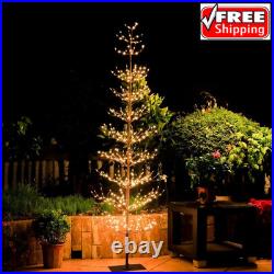 Birch Tree Light 7 Feet 736L LED Artificial Tree Christmas Decorations Lighte