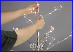 Brand New Winter Lane 6' LED Fairy Light Tree HSN product Christmas Tree exotic