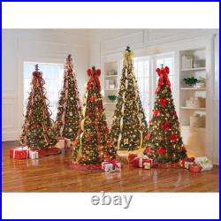 Brylanehome Christmas Fully Decorated Pre-Lit Pop-Up Christmas Tree
