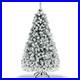 COSTWAY_7_5_FT_Pre_Lit_Snow_Flocked_Christmas_Tree_1010_Branches_450_LED_Lights_01_mlca