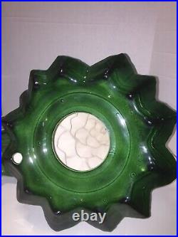 Ceramic Christmas Tree 20 Tall Green Lighted BASE CRAMER Mold Complete