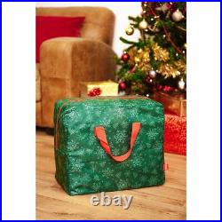 Christmas Decoration Storage Bag Lights Zip Up Sack Tree Bauble Ornament Handle