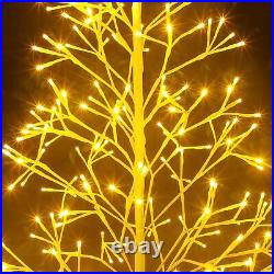 Christmas Lighted Birch Trees Alpine Artificial Christmas Tree Bendable Twig