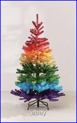 Christmas Tree 5' Rainbow Artificial Christmas Tree Urban Outfitters